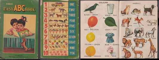 LB- EASY ABC BOOK -  ANNAI NILAYAM JEGADEESH - AGENCIES --- 1950 - S - XFS31