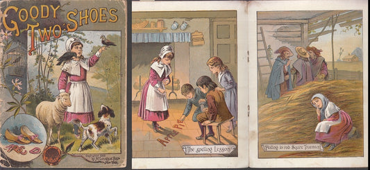 LB- GOODY TWO SHOES ILLUSTRATO -- McLOUGHLIN NEW YORK --- 1888 - S - XFS31