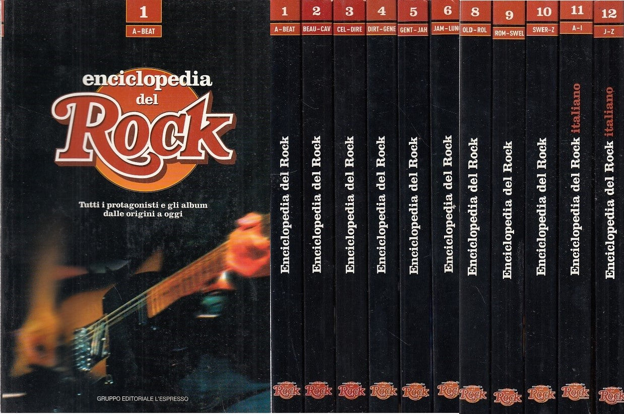 LZ- ENCICLOPEDIA DEL ROCK 1/12 COMPLETA -- L'ESPRESSO--- 2005- B- ZFF91