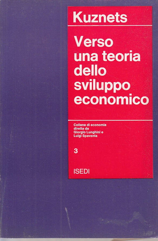 LS- VERSO TEORIA DELLO SVILUPPO ECONOMICO- KUZNETS - ISEDI --- 1973 - B - ZFS481