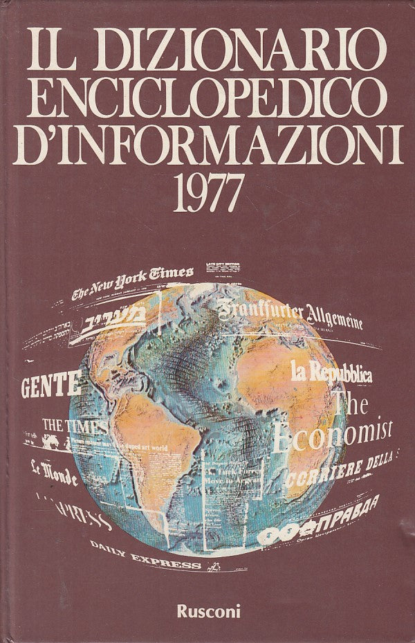 LZ- DIZIONARIO ENCICLOPEDICO D'INFORMAZIONI 1977-- RUSCONI --- 1976 - C - ZFS251