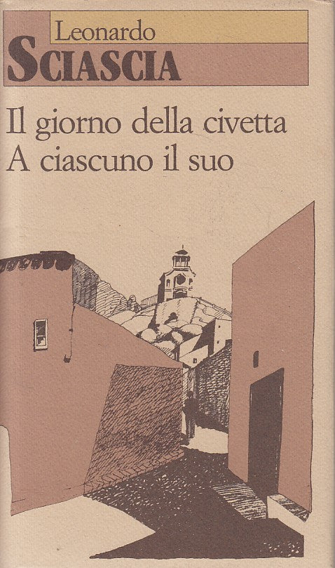 LN- GIORNO DELLA CIVETA A CIASCUNO IL SUO- SCIASCIA - CDE --- 1990 - CS - ZFS121