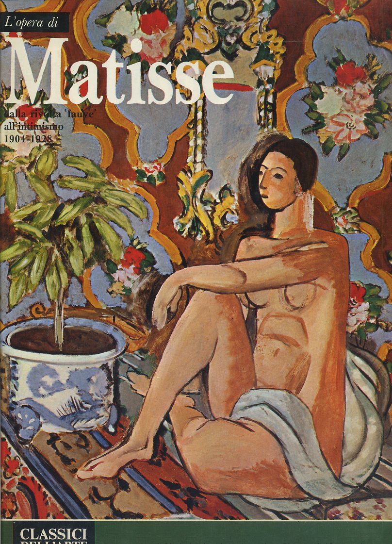 LT- CLASSICI DELL'ARTE N.49 L'OPERA DI MATISSE -- RIZZOLI--- 1971- CS- YFS638