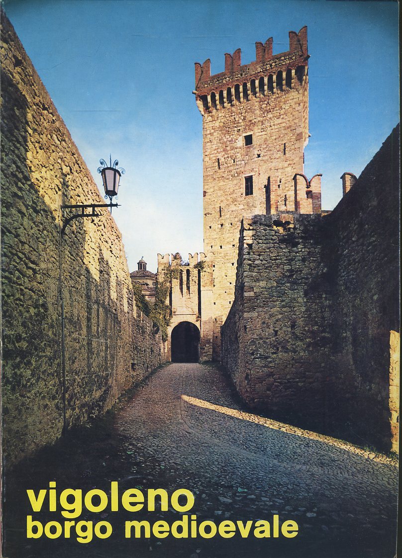 LV- GUIDA ILLUSTRATA VIGOLENO BORGO MEDIOEVALE -- PIACENTINA --- 1980- B- YFS637