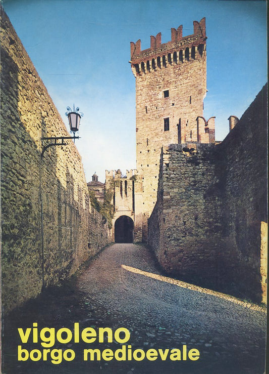 LV- GUIDA ILLUSTRATA VIGOLENO BORGO MEDIOEVALE -- PIACENTINA --- 1980- B- YFS637