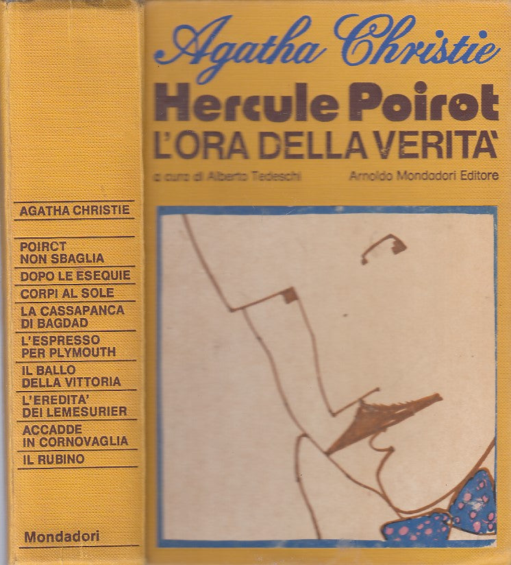 LN- HERCULE POIROT ORA DELLA VERITA'- CHRISTIE - MONDADORI --- 1979 - C - YFS634