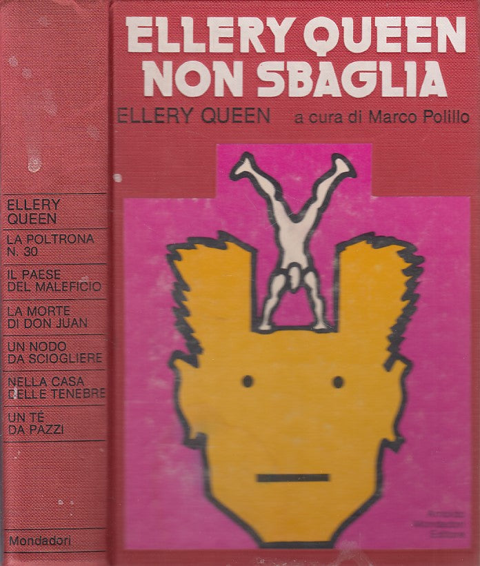 LN- ELLERY QUEEN NON SBAGLIA - QUEEN - MONDADORI --- 1979 - C - YFS634