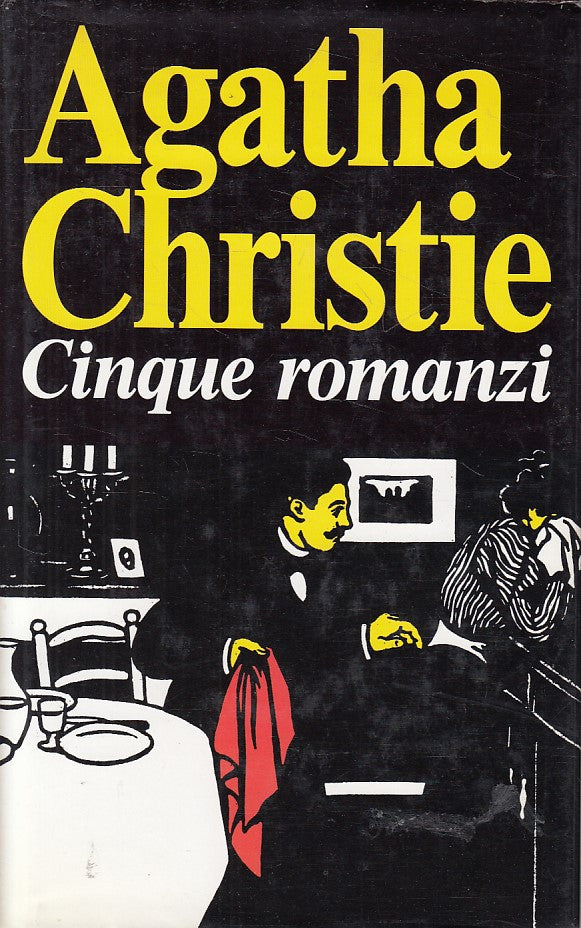 LN- CINQUE ROMANZI 1926/1930 - CHRISTIE - EUROCLUB --- 1996 - CS - ZFS438