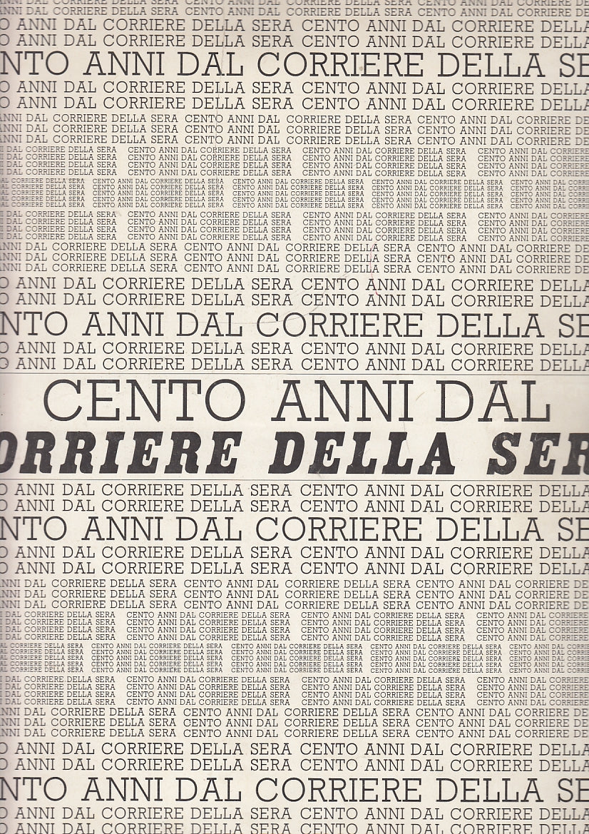 LZ- CENTO ANNI DEL CORRIERE DELLA SERA -- CdS --- 1976 - B - YFS648