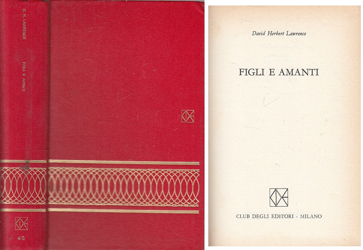 LN- FIGLI E AMANTI - LAWRENCE - CDE - CALEIDOSCOPIO -- 1964 - C - YFS600