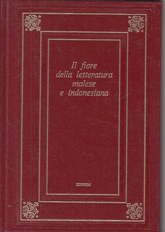 LN- FIORE LETTERATURA MALESE INDONESIANA-- EPIDEM- CLASSICA -- 1973 - C - YFS605