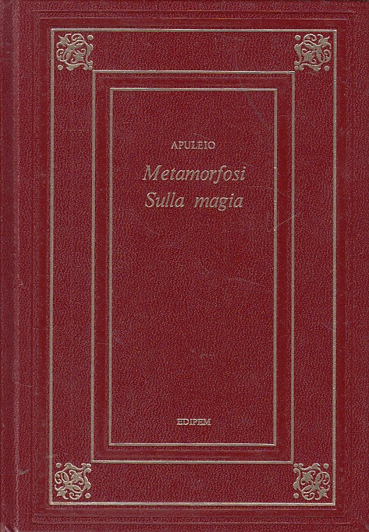 LN- METAMORFOSI SULLA MAGIA - APULEIO - EPIDEM - CLASSICA -- 1973 - C - YFS605