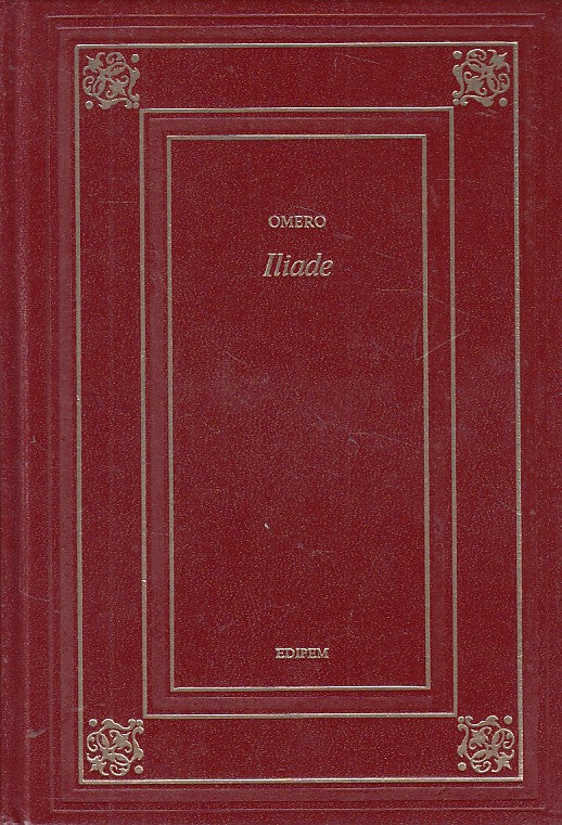 LN- ILIADE - OMERO - EPIDEM - BIBLIOTECA CLASSICA -- 1974 - C - YFS605