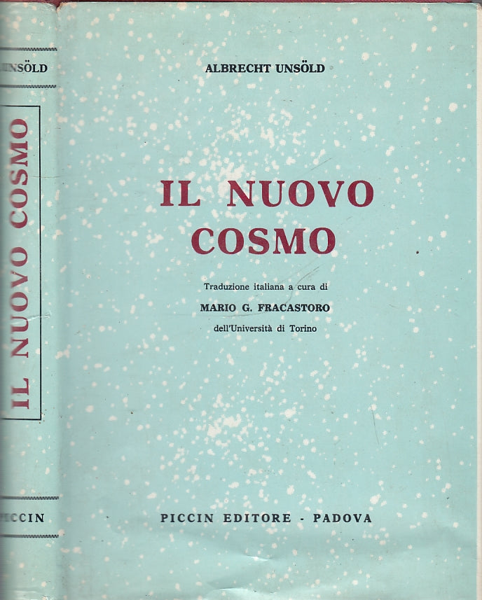 LZ- IL NUOVO COSMO - ALBRECHT UNSOLD - PICCIN EDITORE --- 1969 - CS - XFS34