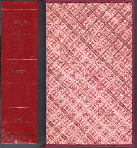 ANNALI DALLA MORTE DEL DIVO AUGUSTO - TACITO - RUSCONI --- 1983- C- XFS34