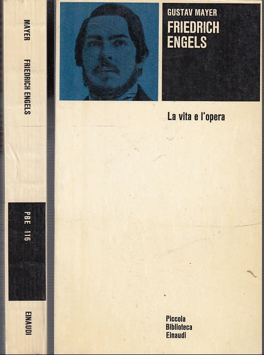 LS- FRIEDRICH ENGELS VITA OPERA - MAYER - EINAUDI - PBE - 1a ED.- 1969- B- XFS34