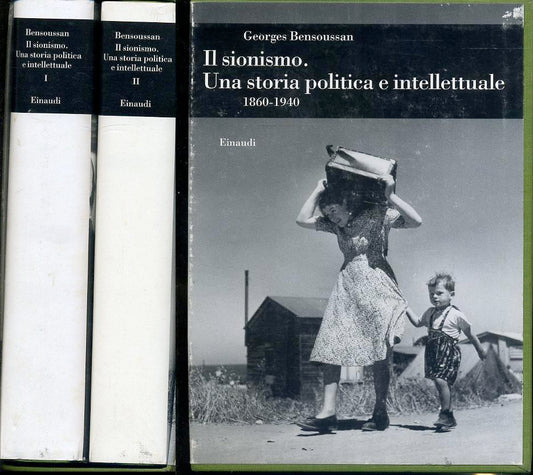 LS- IL SIONISMO STORIA POLITICA 1860/1940- BENSOUSSAN- EINAUDI--- 2007- CS-XFS36