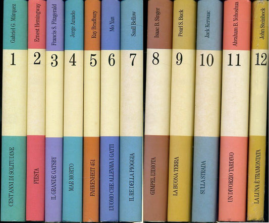 LN- GRANDI NARRATIVA NOVECENTO MONDIALE 1/12-- FAMIGLIA CRISTIANA--- 1998- CS-YFS