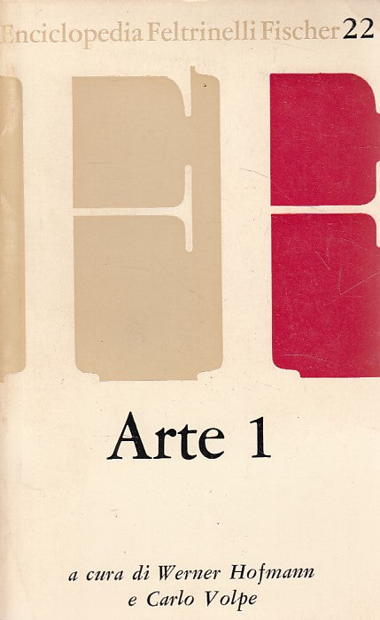 LS- ARTE 1 - HOFMANN VOLPE - FELTRINELLI - FISCHER -- 1968 - B - ZFS603