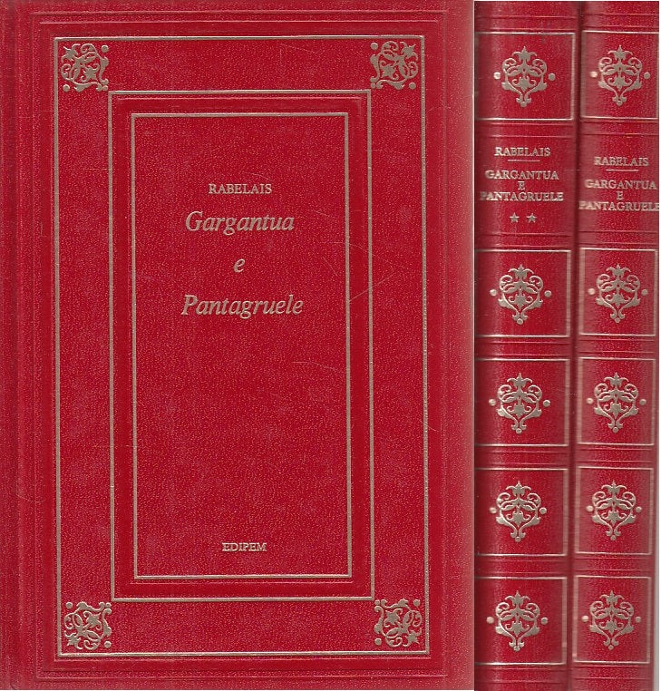 LN- GARGANTUA E PANTAGRUELE 2 VOL- RABELAIS- EPIDEM- CLASSICA-- 1974 - C - ZFS28
