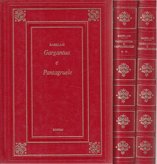 LN- GARGANTUA E PANTAGRUELE 2 VOL- RABELAIS- EPIDEM- CLASSICA-- 1974 - C - ZFS28