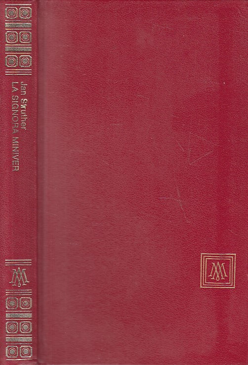 LA SIGNORA MINIVER- STRUTHER- MONDADORI - OSCAR - 1a ED. - 1965 - C - ZFS458