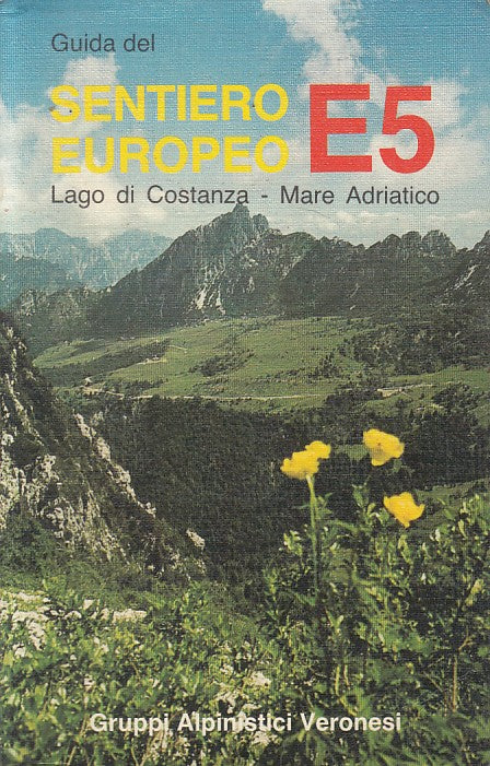 LV- GIUDA DEL SENTIERO EUROPEO E5 LAGO COSTANZA-- ALPINISTI--- 1983 - B - ZFS259