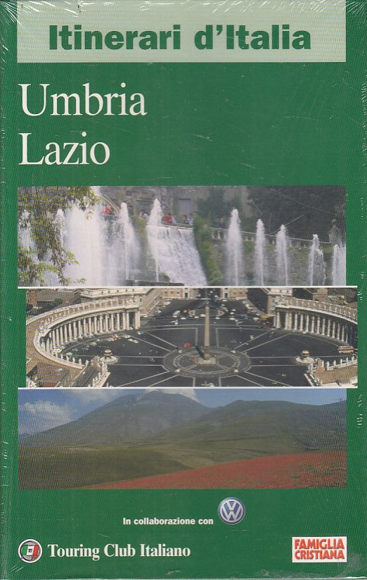 LV- UMBRIA LAZIO SIGILLATO -- TCI - ITINERARI D'ITALIA -- 2001 - B - ZFS532