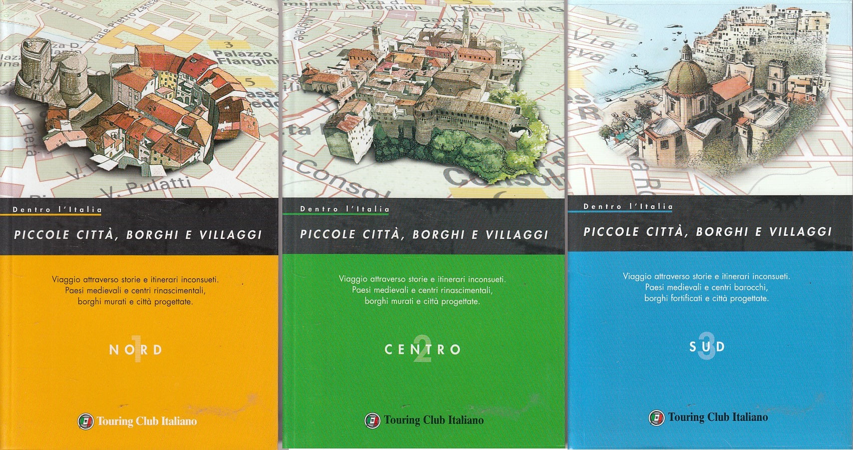 LV- DENTRO L'ITALIA PICCOLE CITTA' BORGHI VILLAGGI -- TCI --- 2006 - B - ZFS532