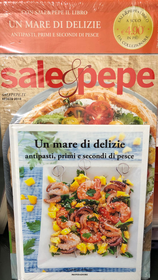 LK- MARE DELIZIE ANTIPASTI PRIMI SECONDI PESCE-- MONDADORI --- 2018 - C - ZFS532