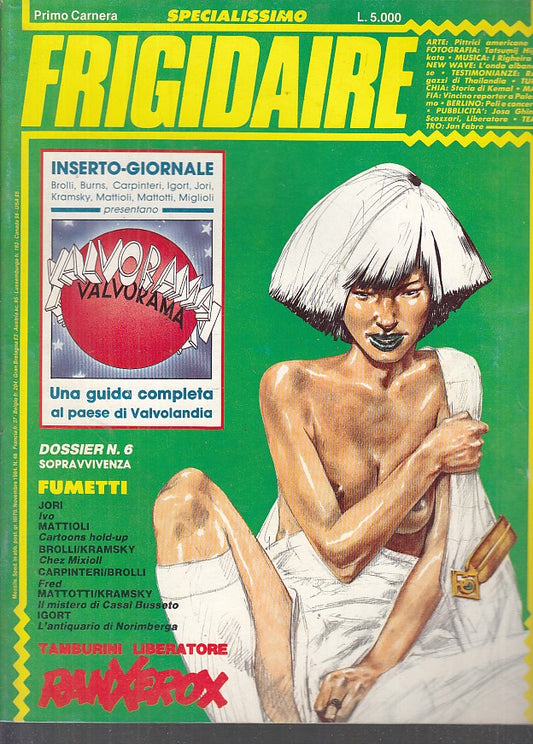 FR- RIVISTA FRIGIDAIRE N.48 -- PRIMO CARNERA - 1984 - S - PRX