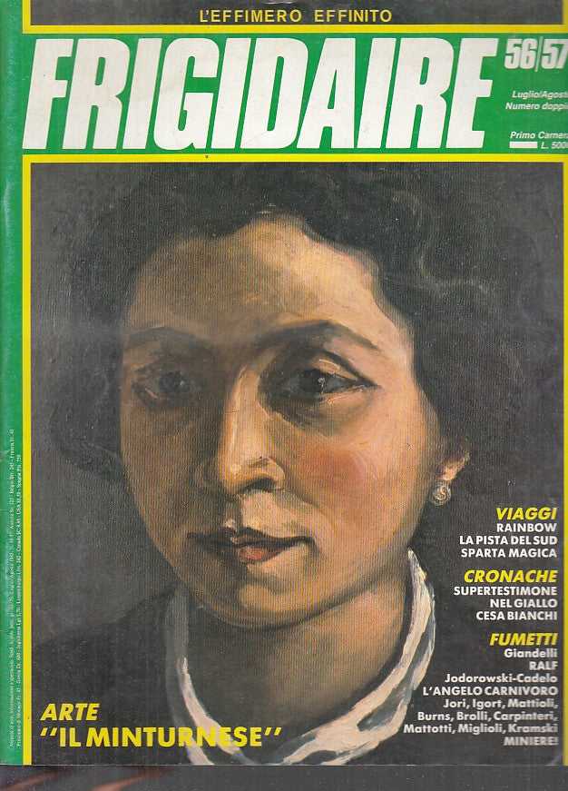 FR- RIVISTA FRIGIDAIRE 56/57 -- PRIMO CARNERA - 1985 - S - PRX