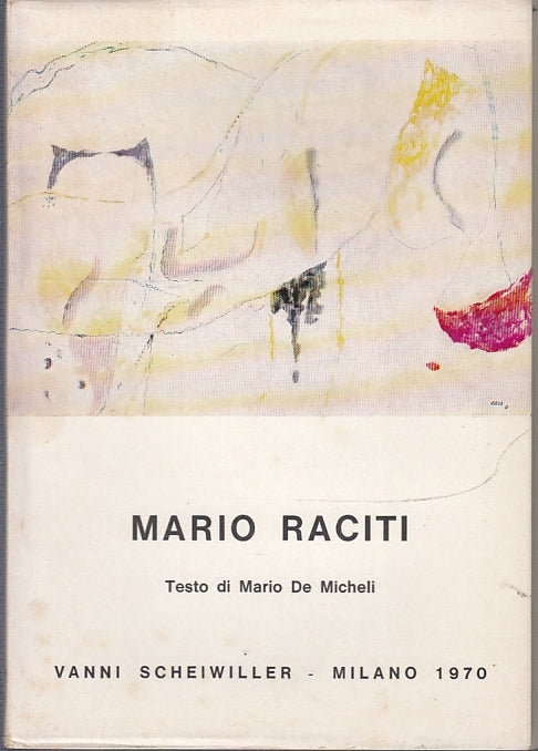 LT- MARIO RACITI - DE MICHELI - INSEGNA PESCE D'ORO SCHEIWILLER--- 1970- B- XFS1
