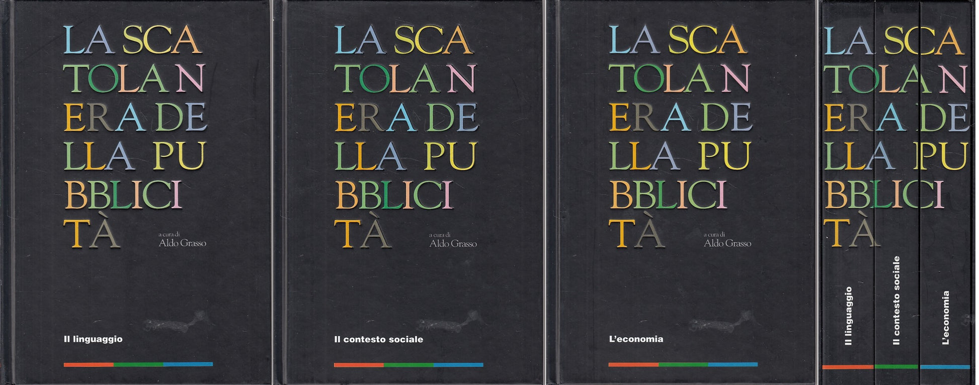 LZ- LA SCATOLA NERA DELLA PUBBLICITA' 3 VOL.- GRASSO- SIPRA--- 2000 - C - YFS204