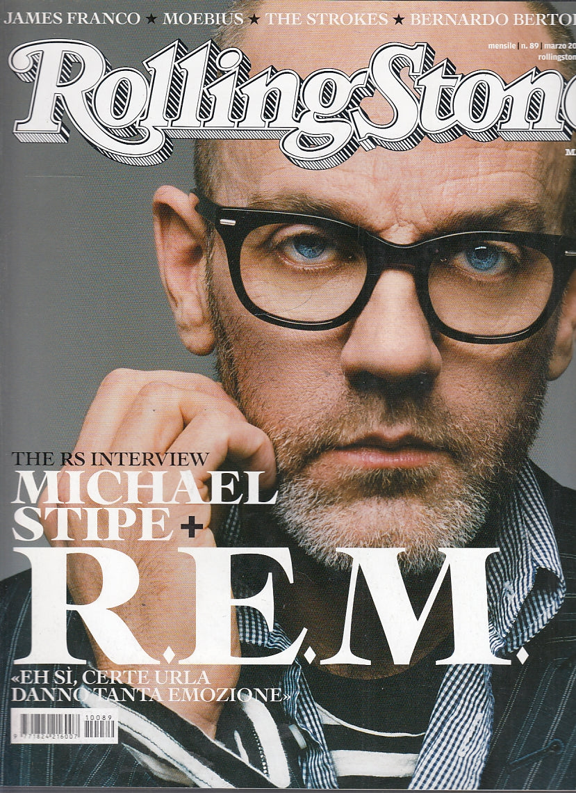 LR- RIVISTA MAGAZINE ROLLING STONE N.89 MARZO R.E.M. ----- 2011 - B - XFS