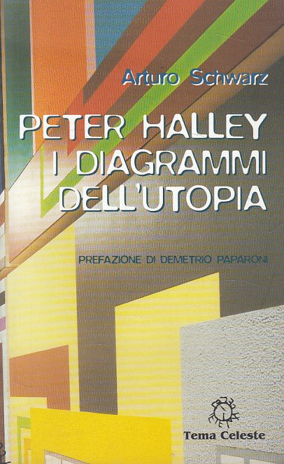 LS- PETER HALLEY DIAGRAMMI UTOPIA - SCHWARZ - TEMA CELESTE --- 1998 - B - YFS477