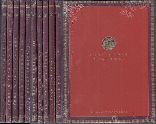 LD- NUOVO TESTAMENTO 10 VOLUMI APOCALISSE LETTERE-- SAN PAOLO--- 2003- C- YFS682
