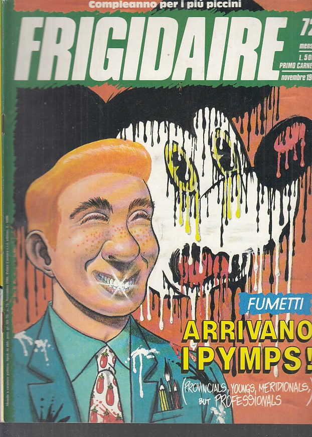 FR- RIVISTA FRIGIDAIRE N.72 -- PRIMO CARNERA - 1986 - S - PRX