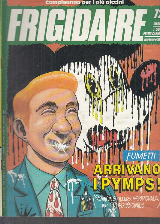 FR- RIVISTA FRIGIDAIRE N.72 -- PRIMO CARNERA - 1986 - S - PRX