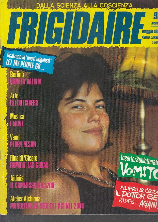 FR- RIVISTA FRIGIDAIRE N.90 -- PRIMO CARNERA - 1988 - S - PRX