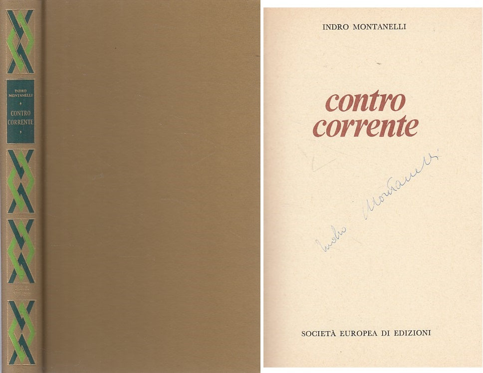 LS- CONTROCORRENTE FIRMA AUTORE- MONTANELLI- SOCIETA' EUROPEA--- 1976- C- YFS318