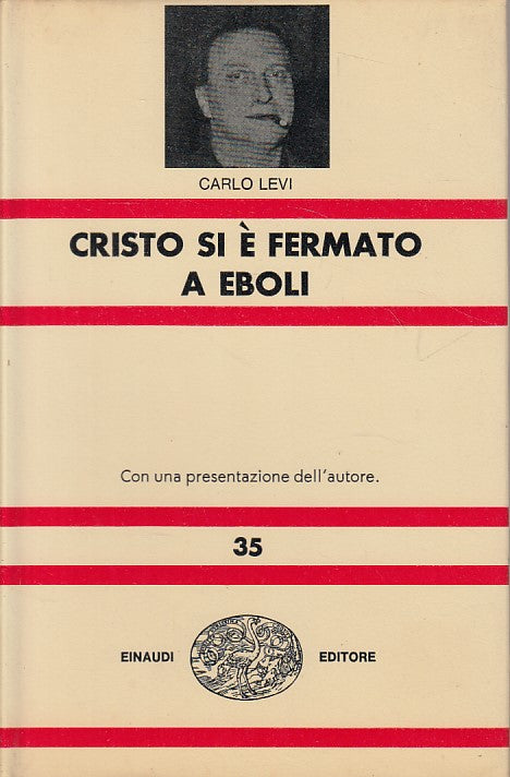 LS- CRISTO SI E' FERMATO A EBOLI - CARLO LEVI - EINAUDI --- 1967 - CS - YFS177