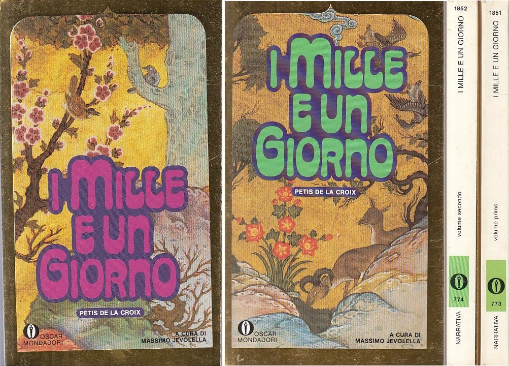 LN- I MILLE E UN GIORNO 2 VOL. - DE LA CROIX - MONDADORI --- 1985 - B - YFS177