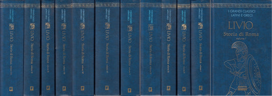 LS- STORIA DI ROMA DALLA FONDAZIONE 11 VOL.- LIVIO- FABBRI --- 2004 - C - YFS331