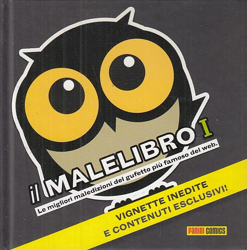 LZ- IL MALELIBRO I MIGLIORI MALEDIZIONI GUFETTO WEB -- PANINI --- 2018 - C - QAX