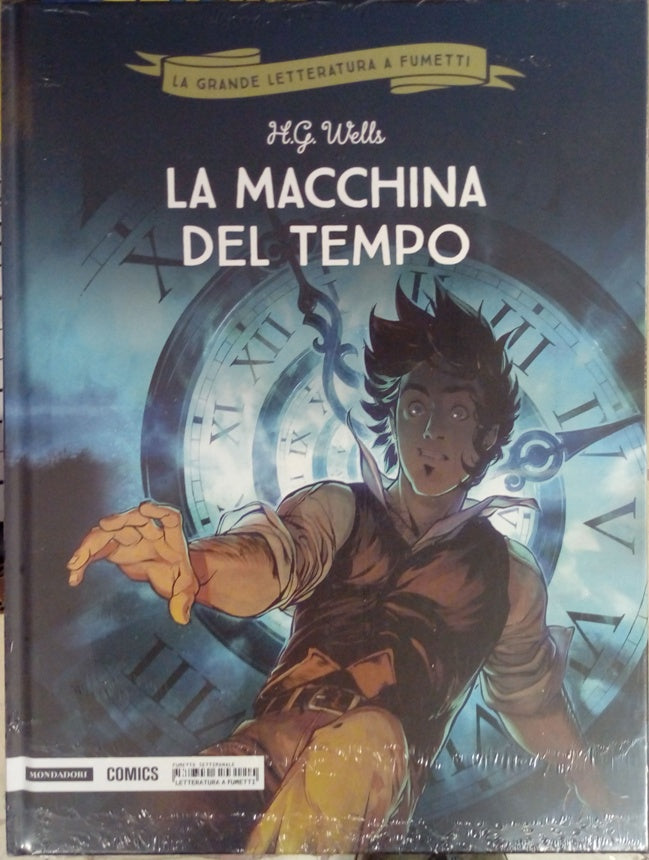 FV- GRANDE LETTERATURA A FUMETTI 34 MACCHINA DEL TEMPO-- MONDADORI- 2018- C- QAX