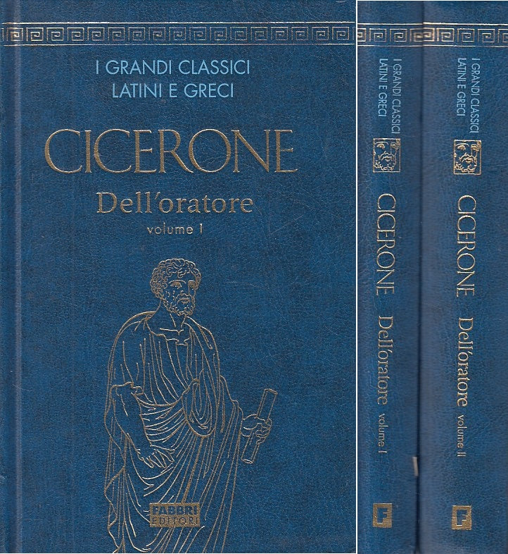 LN- DELL'ORATORE LATINO A FRONTE 2 VOL. - CICERONE - FABBRI --- 2005 - C - YFS12