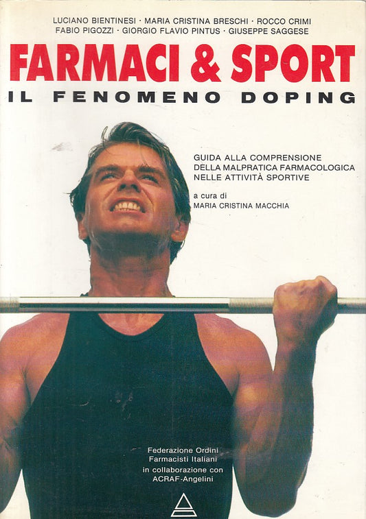 LZ- FARMACI 6 SPORT FENOMENO DOPING-- FEDERAZIONE FARMACISTI--- 1991 - B - YFS85