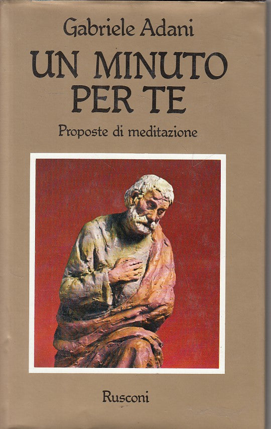 LS- UN MINUTO PER TE MEDITAZIONE - ADANI - RUSCONI --- 1978 - CS - YFS192