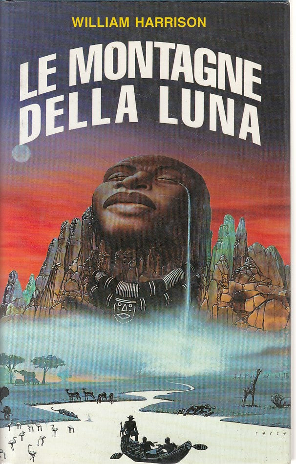 LN- LE MONTAGNE DELLA LUNA - HARRISON - EUROCLUB -- 1a ED. - 1991 - CS - ZFS245